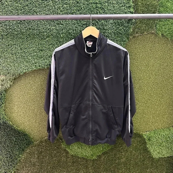Vintage Nike Active Zip-up Active  Sweatshirt Medium - Picture 1 of 7